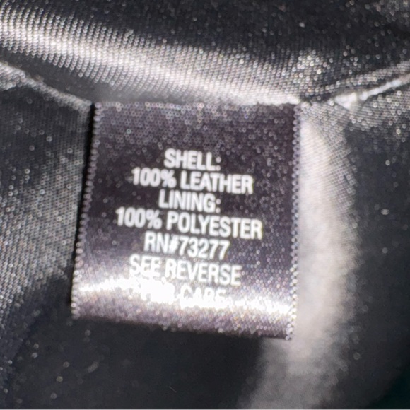 🚨 LAST CALL CLEARANCE - SONOMA Lifestyle Leather Jacket Medium Length Belted - Picture 5 of 7